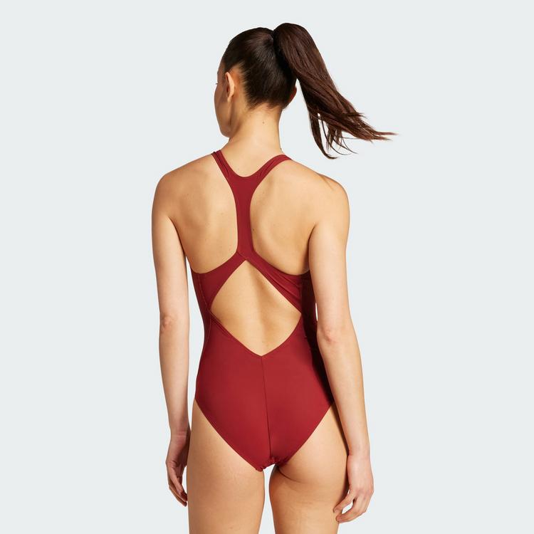 adidas adidas Lanelux Y-Back Badeanzug Badeanzug Damen - Shadow Red - 1 | SportScheck