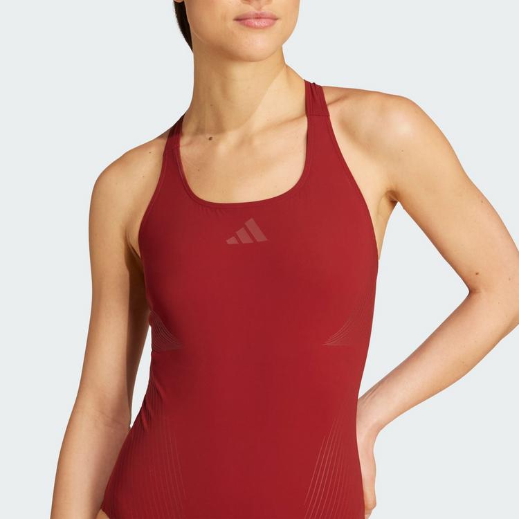 adidas adidas Lanelux Y-Back Badeanzug Badeanzug Damen - Shadow Red - 0 | SportScheck