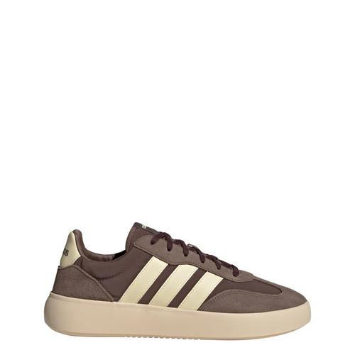 Rückansicht von adidas Barreda Decode Schuh Sneaker Earth Strata / Warm Vanilla / Shadow Brown