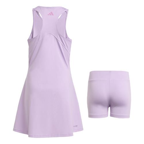 Rückansicht von adidas Club Kids Tenniskleid Tenniskleid Kinder Powder Plum