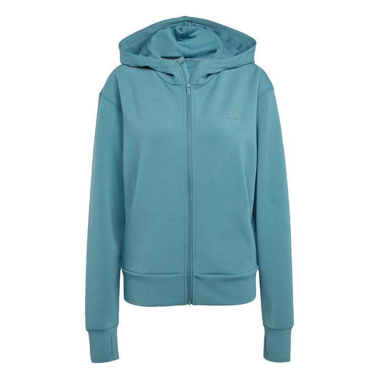 adidas adidas Designed 4 Training Kapuzenjacke Hoodie Damen - Preloved Teal - 0 | SportScheck