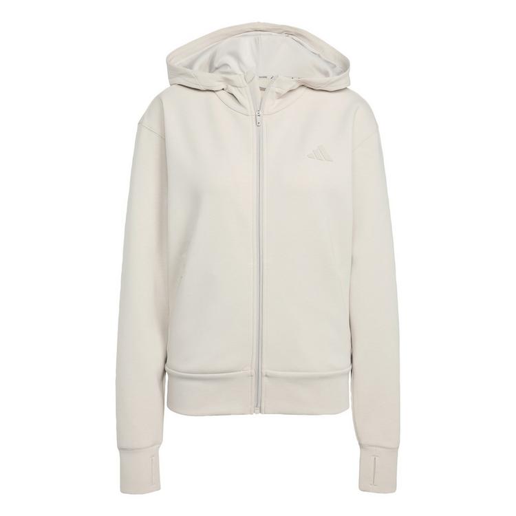 adidas adidas Designed 4 Training Kapuzenjacke Hoodie Damen - Beige - 0 | SportScheck