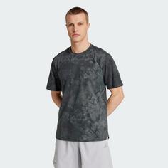 Rückansicht von adidas Power Graphic T-Shirt T-Shirt Herren Grey / Grey Six / Black