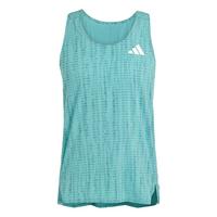 adidas Adizero Running Singlet Funktionstank Herren - Powder Teal / Preloved Teal
