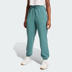 Rückansicht von adidas Designed for Training Warm-Up Hose Trainingshose Damen Preloved Teal