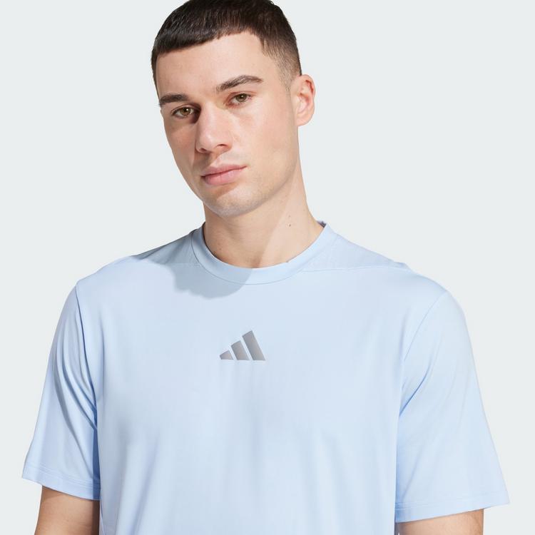 adidas adidas Designed-for-Training Intensity T-Shirt Funktionsshirt Herren - Glow Blue - 0 | SportScheck
