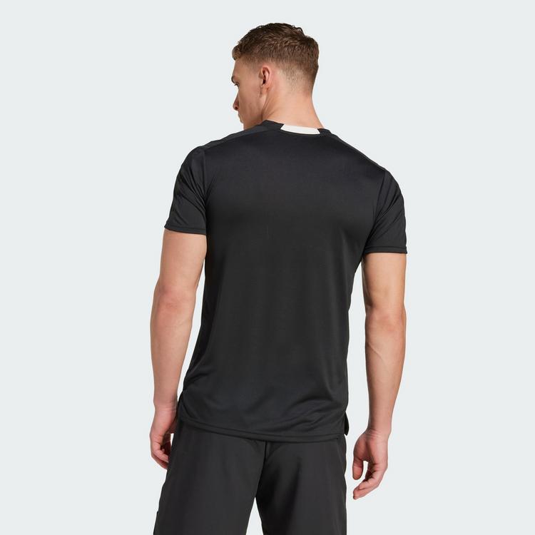 adidas adidas Designed-for-Training Legacy T-Shirt Funktionsshirt Herren - Black / Chalk White - 1 | SportScheck