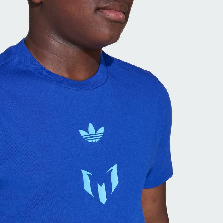 adidas adidas Messi Kids T-Shirt Funktionsshirt Kinder - Royal Blue - 1 | SportScheck