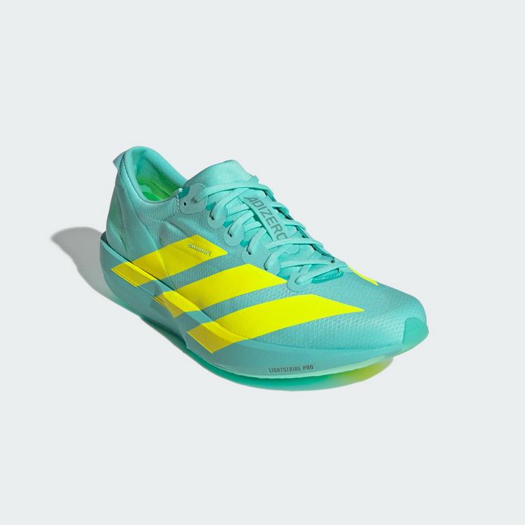 adidas adidas Adizero Adios 9 Laufschuh Laufschuhe Herren - Flash Aqua / Lucid Lemon / Zero Metalic - 3 | SportScheck