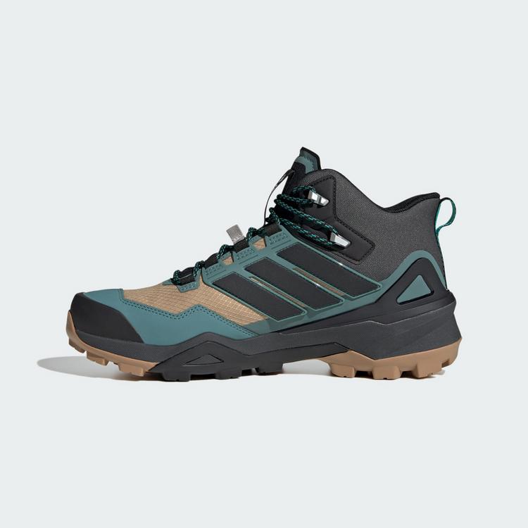 adidas adidas Terrex Skychaser GORE-TEX Wanderschuh Sneaker Herren - Cardboard / Core Black / Legend Ivy - 5 | SportScheck