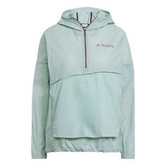 adidas Terrex Xploric Wind Anorak Funktionsjacke Damen Semi Flash Aqua
