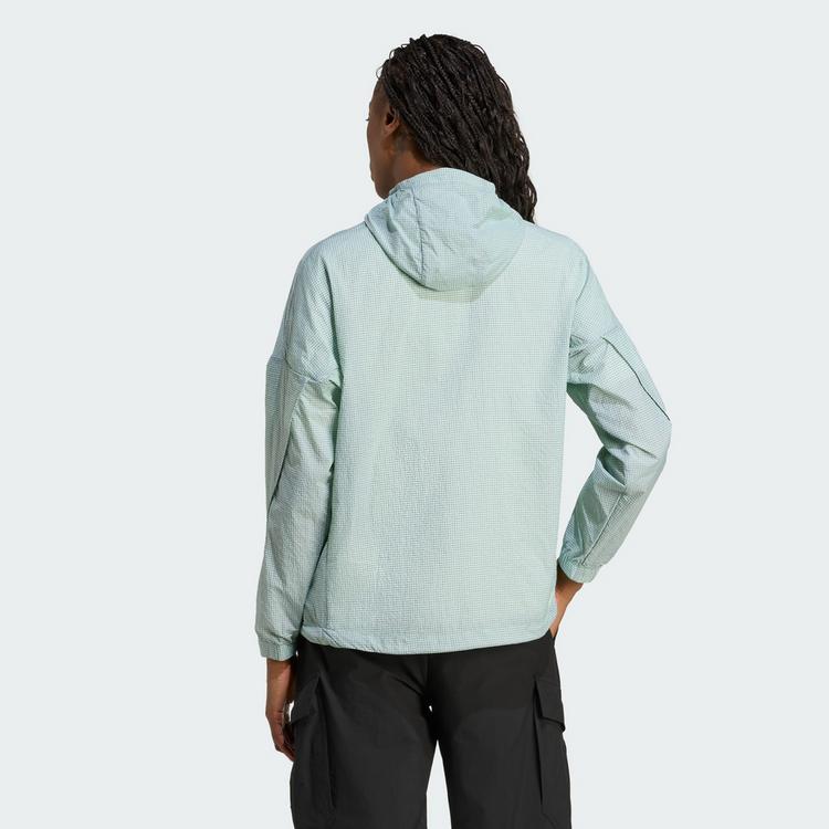 adidas adidas Terrex Xploric Wind Anorak Funktionsjacke Damen - Semi Flash Aqua - 1 | SportScheck
