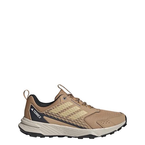 Rückansicht von adidas Tracefinder Trailrunning-Schuh Trailrunning Schuhe Cardboard / Savanna / Bronze Strata