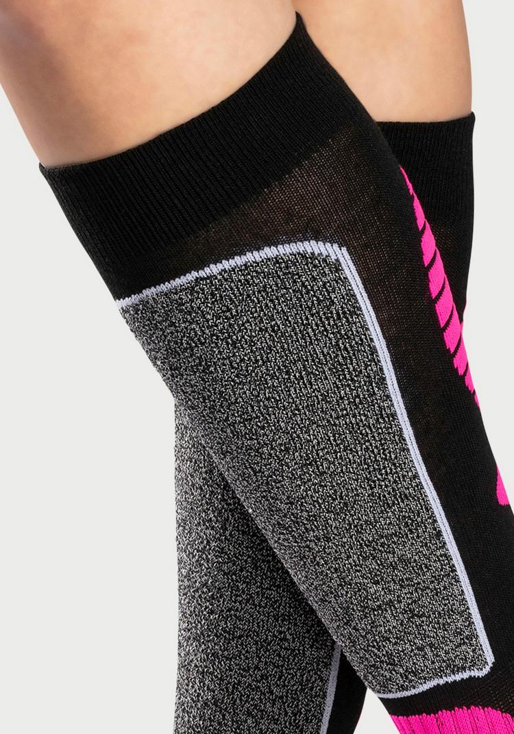 LASCANA Active LASCANA Active Skisocken Socken Damen - schwarz - grau - 2 | SportScheck