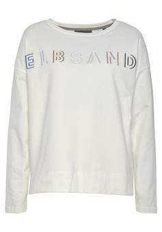 ELBSAND Sweatshirt Sweatshirt Damen weiß