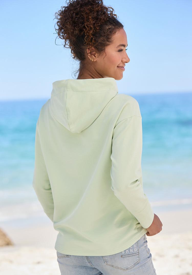 ELBSAND ELBSAND Kapuzensweatshirt Hoodie Damen - pastellgr&uuml;n - 0 | SportScheck