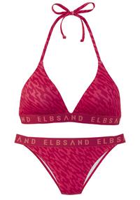 ELBSAND Triangel-Bikini Bikini Set Damen - hummer bedruckt