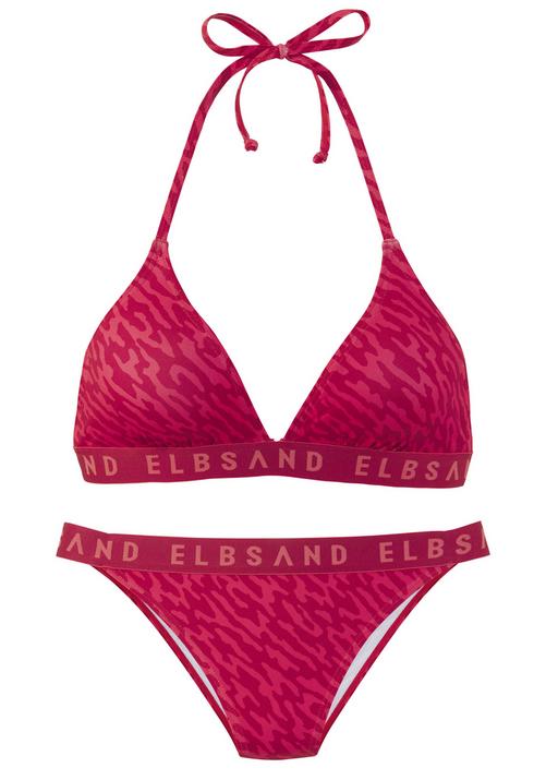 ELBSAND Triangel-Bikini Bikini Set Damen