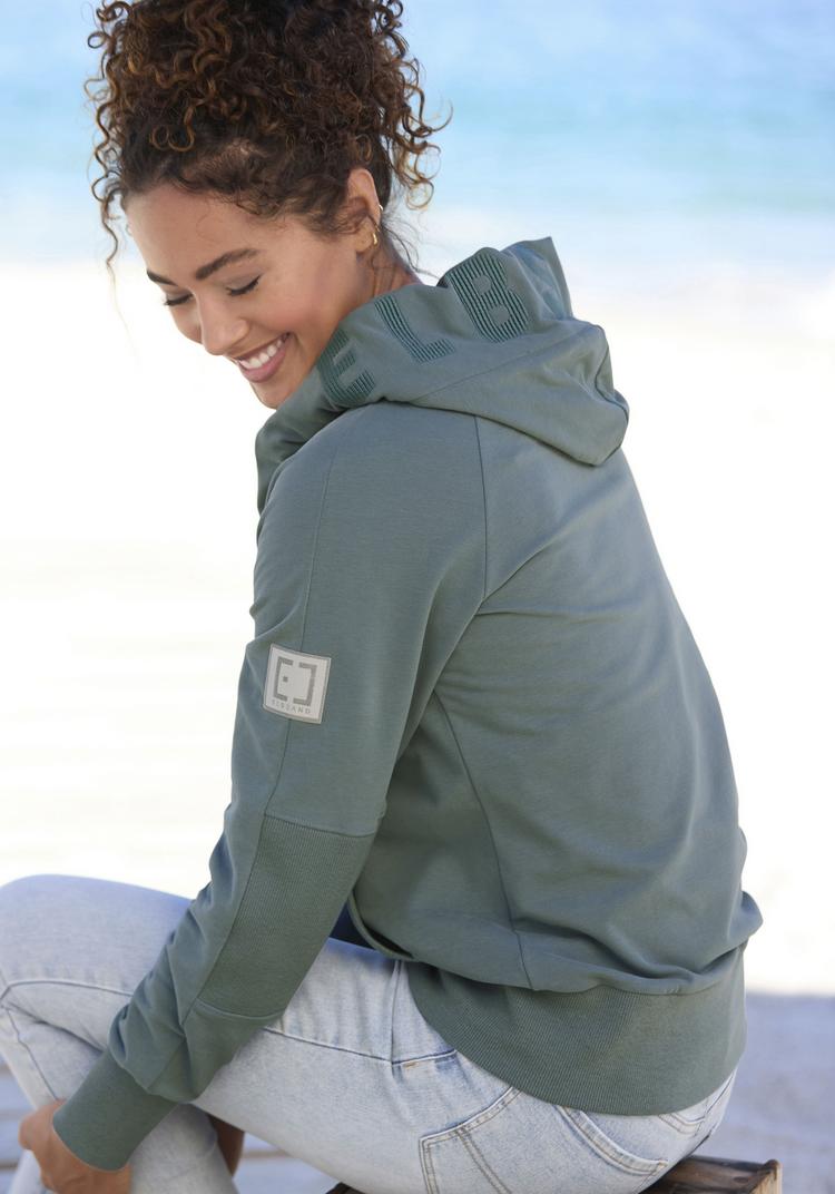 ELBSAND ELBSAND Kapuzensweatjacke Sweatjacke Damen - petrol - 0 | SportScheck