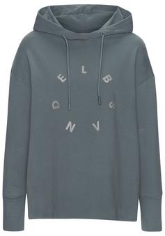 ELBSAND Kapuzensweatshirt Hoodie Damen petrol
