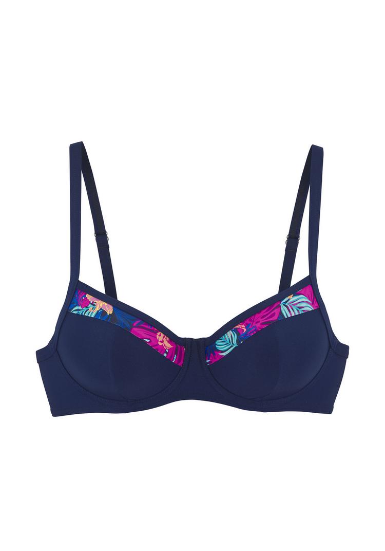Lascana Lascana B&uuml;gel-Bikini-Top Bikini Oberteil Damen - navy - 0 | SportScheck