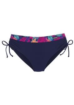 Lascana Bikini-Hose Bikini Hose Damen navy-pink bedruckt