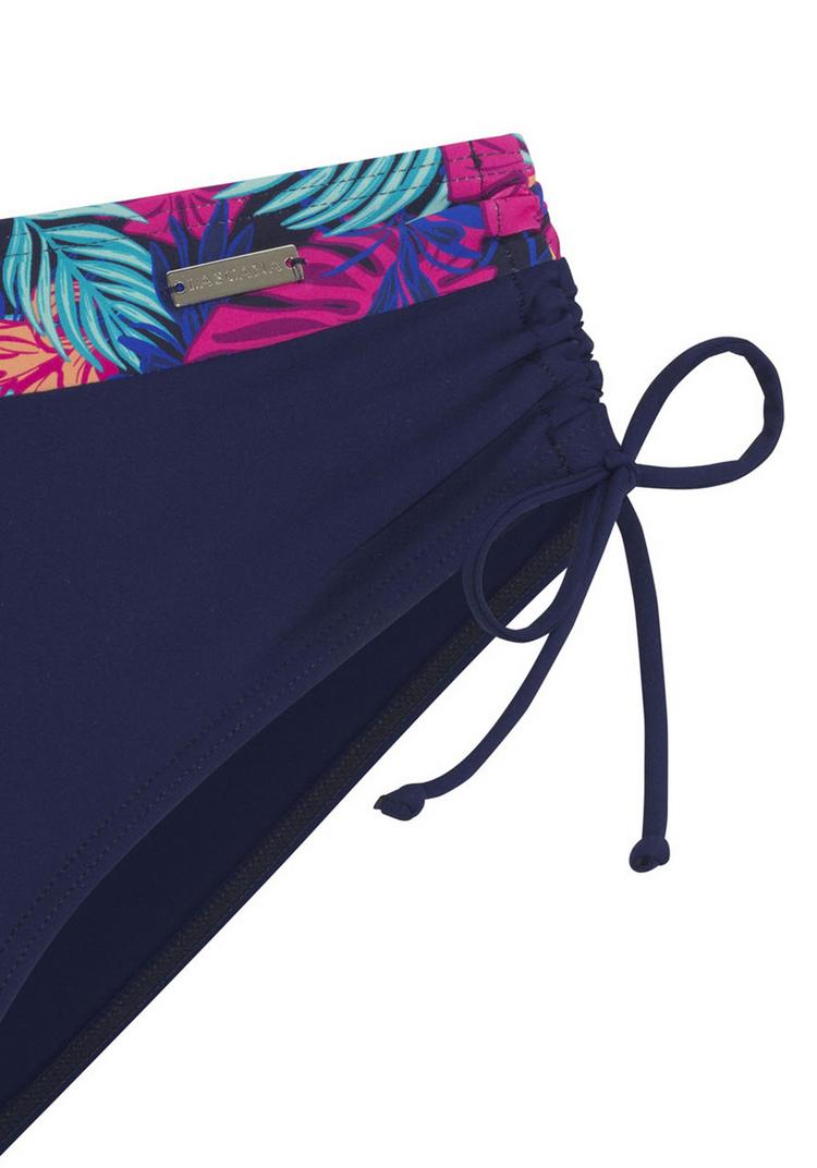 Lascana Lascana Bikini-Hose Bikini Hose Damen - navy-pink bedruckt - 0 | SportScheck