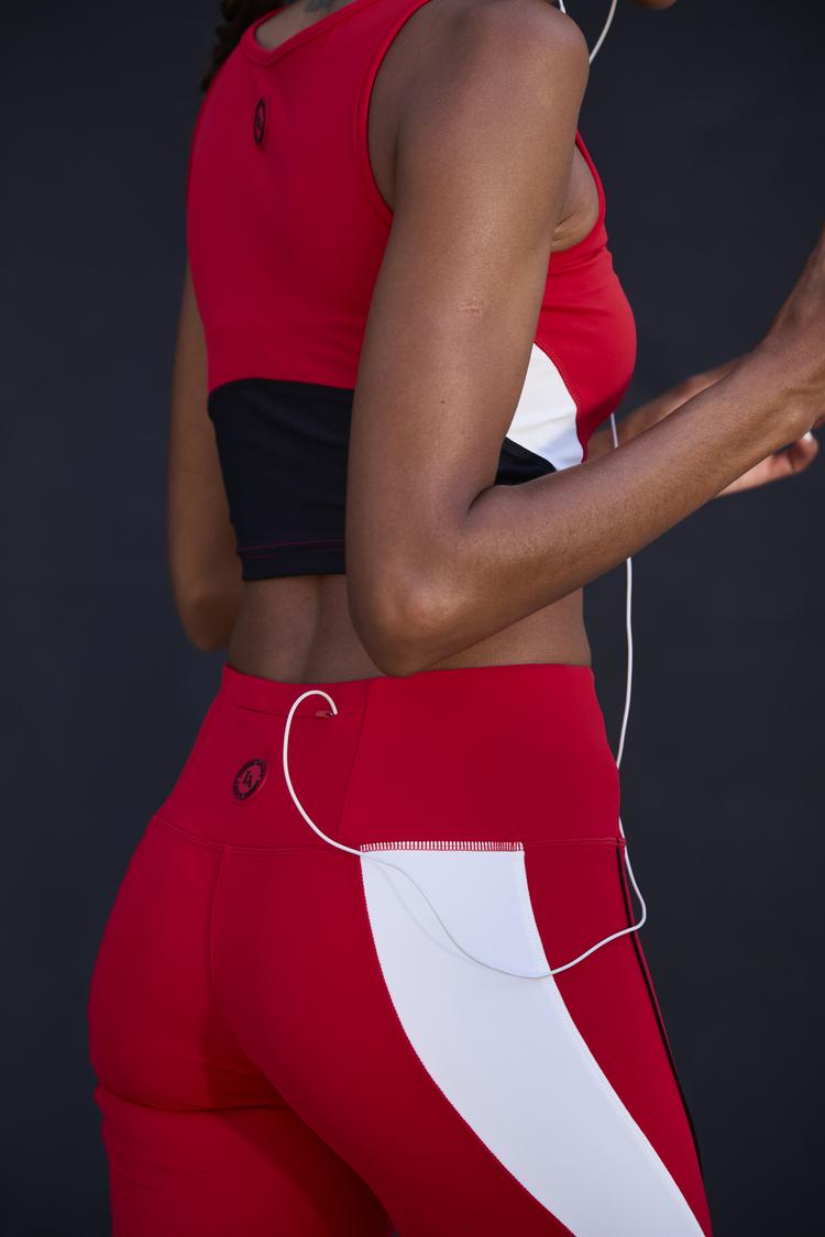 LASCANA Active LASCANA Active Caprihose Caprihose Damen - rot - 1 | SportScheck