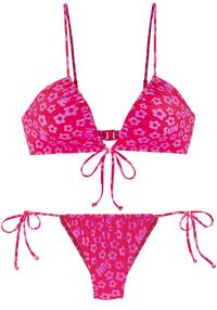Buffalo Triangel-Bikini Bikini Set Damen - rot-bedruckt