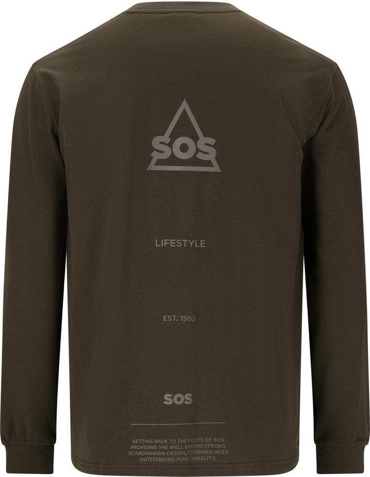 SOS SOS Korbu Langarmbluse Herren - 1071 Black Ink - 0 | SportScheck