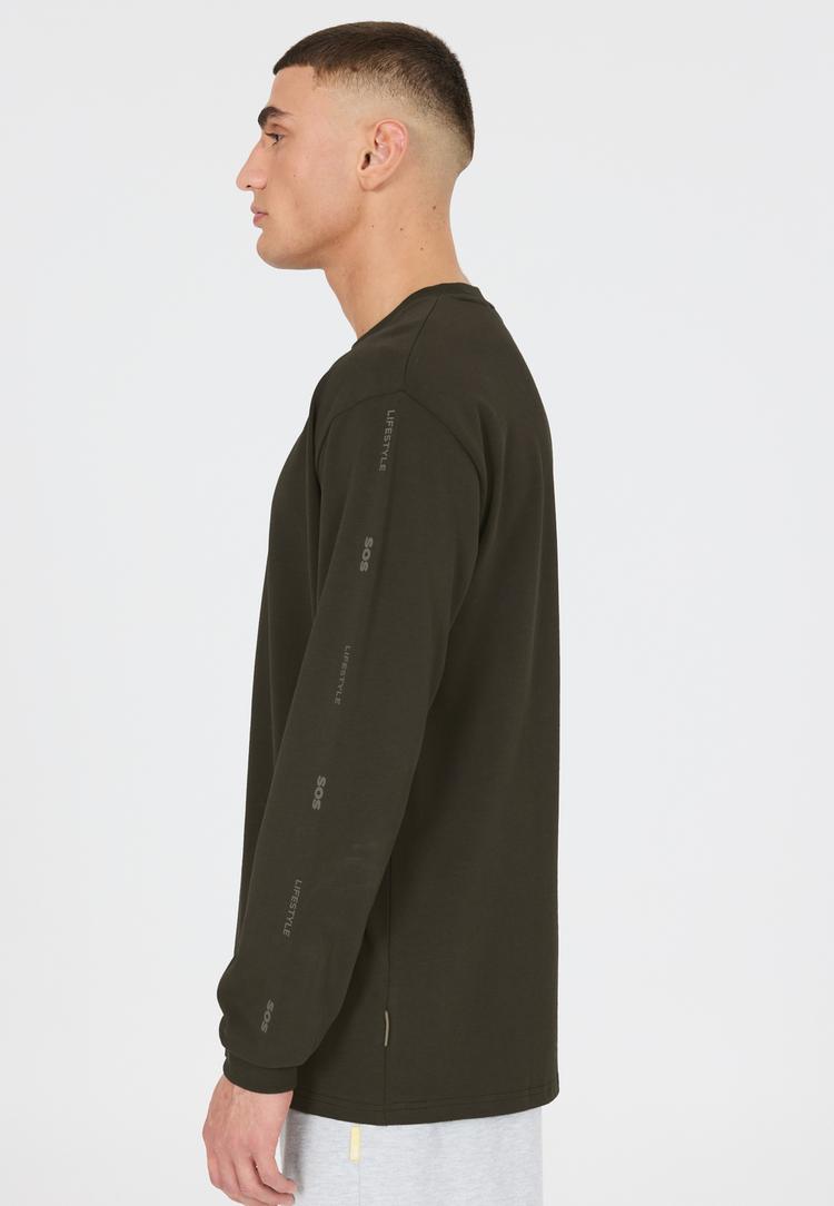 SOS SOS Korbu Langarmbluse Herren - 1071 Black Ink - 1 | SportScheck