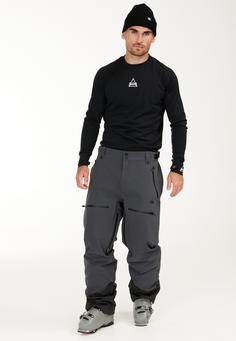 Rückansicht von SOS Silverton Skihose Herren 1051 Asphalt