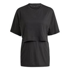 adidas Maternity T-Shirt Funktionsshirt Damen Black / Carbon