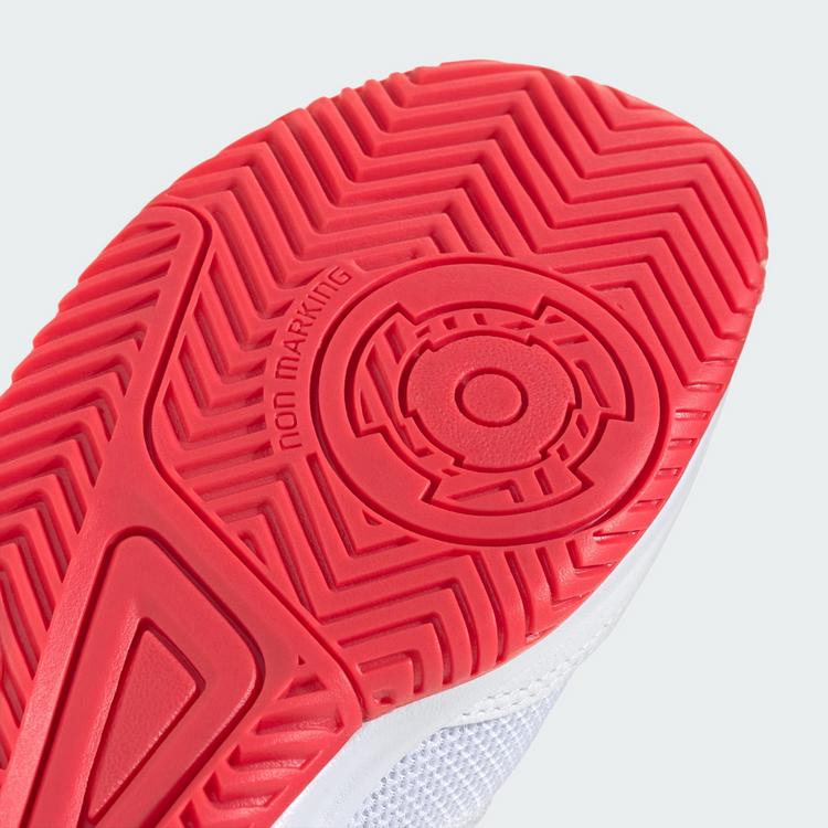 adidas adidas Stabil Indoor Kids Schuh Hallenschuhe Kinder - Cloud White / Aurora Met. / Semi Lucid Red - 6 | SportScheck