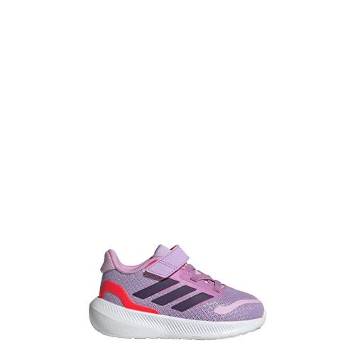 Rückansicht von adidas Runfalcon 5 Kids Schuh Laufschuhe Kinder Powder Plum / Aurora Plum / Lucid Red