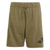 adidas Essentials Kids Shorts Funktionsshorts Kinder - Olive Strata / Black