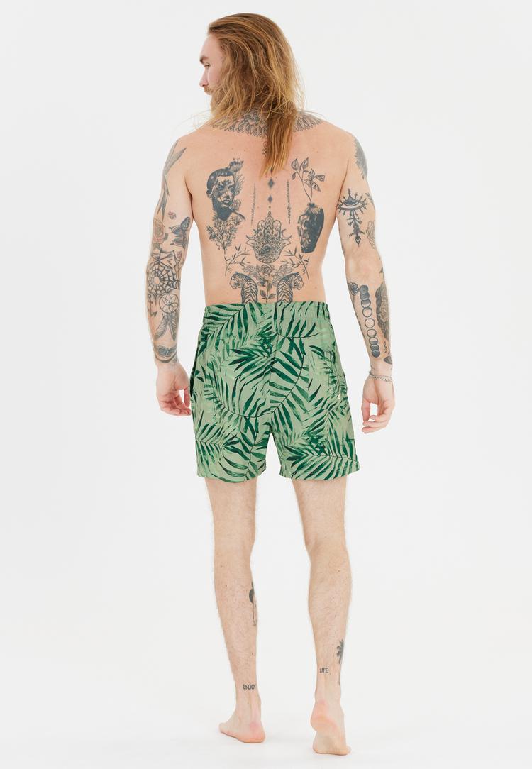 Cruz Cruz Toby Badehose Herren - Print 3615 Green tropic - 3 | SportScheck