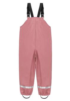 Rückansicht von normani Outdoor Sports Skjolden Regenhose Kinder Rosa