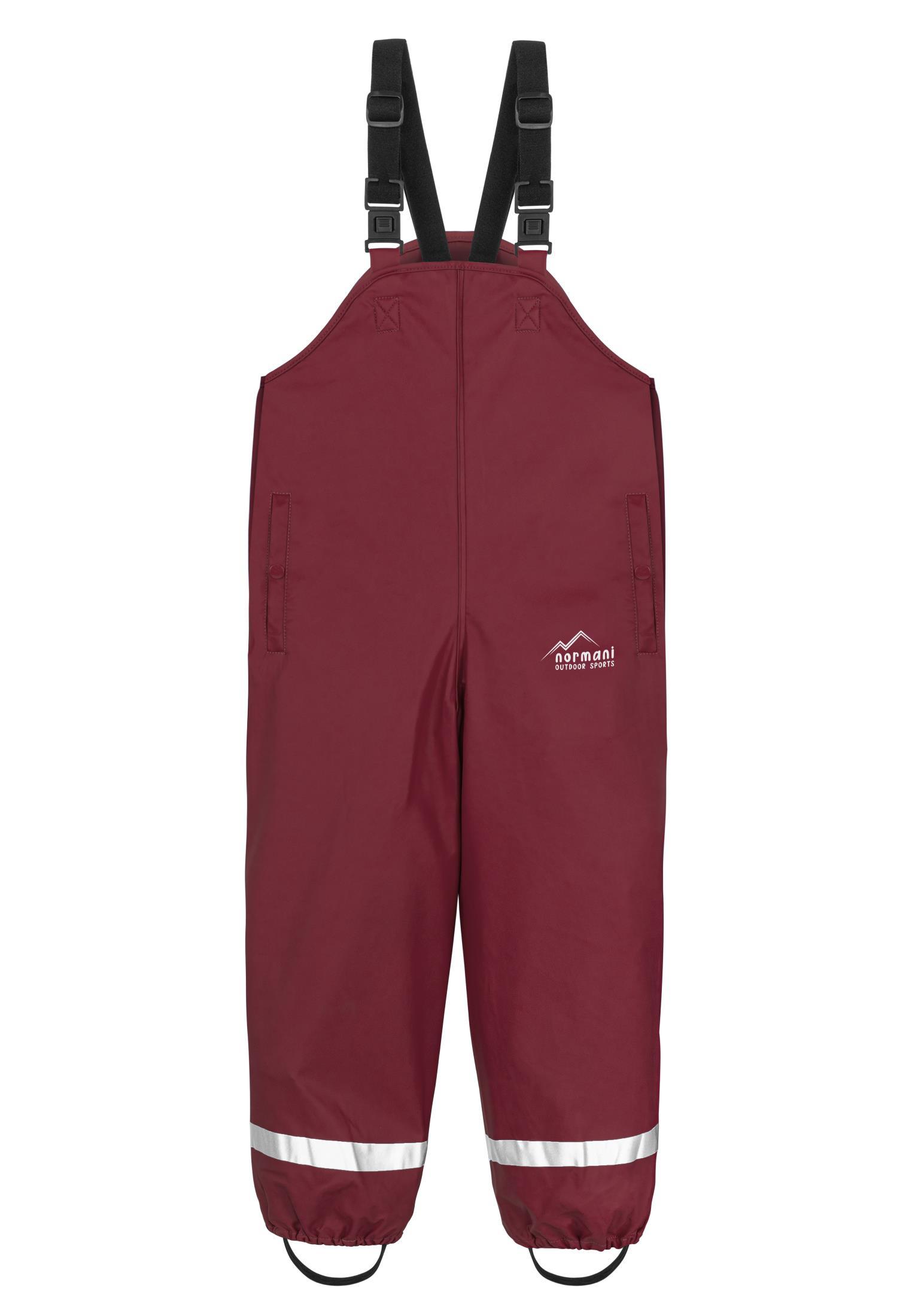 normani Outdoor Sports Skjolden Regenhose Kinder - Bordeaux