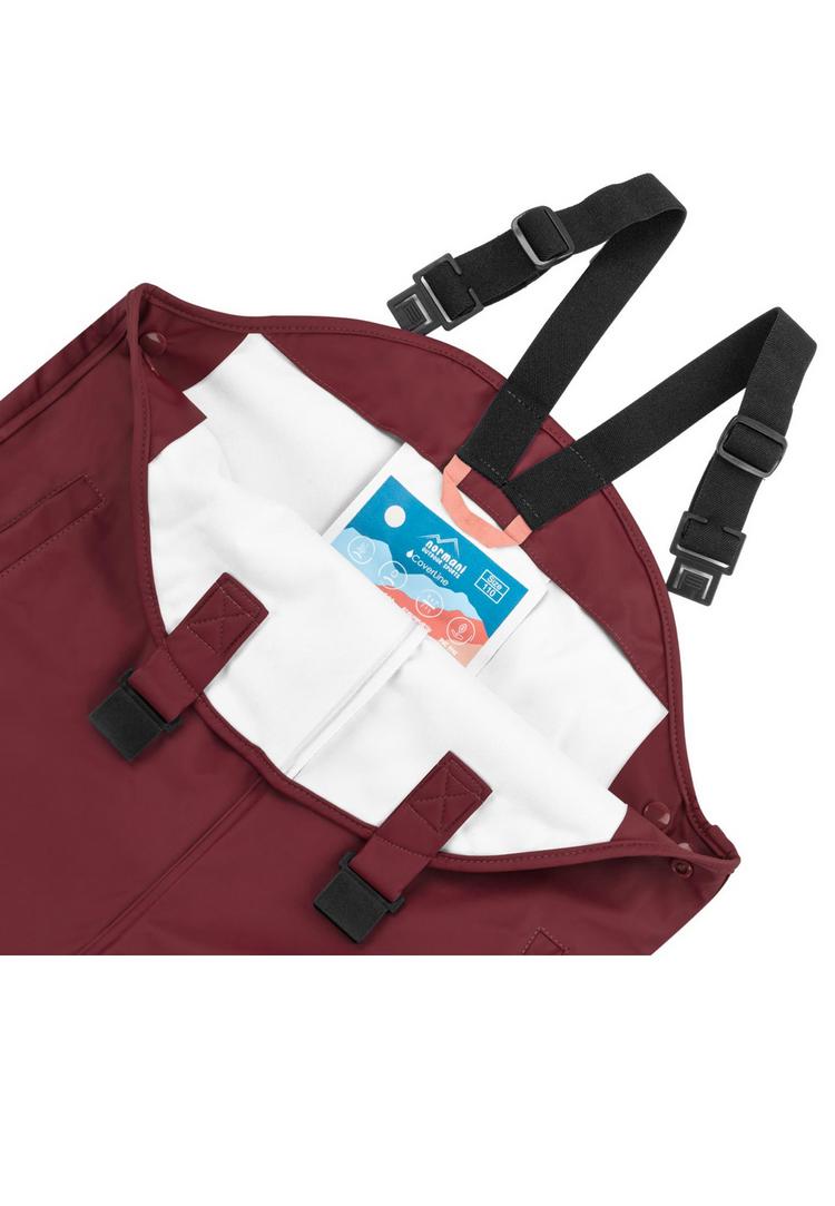 normani Outdoor Sports normani Outdoor Sports Skjolden Regenhose Kinder - Bordeaux - 0 | SportScheck