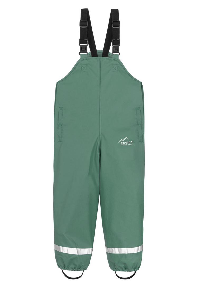 normani Outdoor Sports normani Outdoor Sports Skjolden Regenhose Kinder - Dunkelgr&uuml;n - 0 | SportScheck