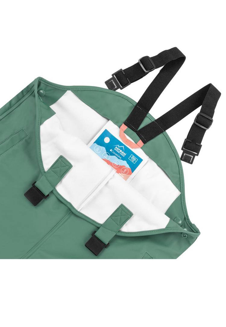 normani Outdoor Sports normani Outdoor Sports Skjolden Regenhose Kinder - Dunkelgr&uuml;n - 0 | SportScheck