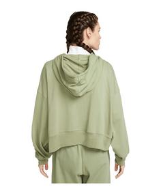 Rückansicht von Nike Oversized Hoody Damen Sweatshirt Damen gruenschwarz