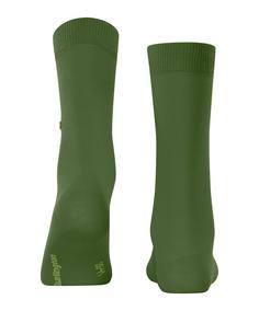 Rückansicht von Burlington Freizeitsocken Damen fir green (7656)