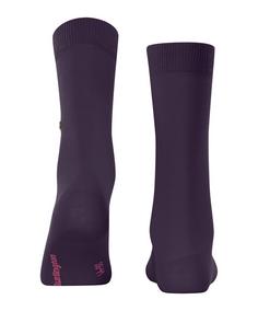 Rückansicht von Burlington Freizeitsocken Damen wineberry (8761)