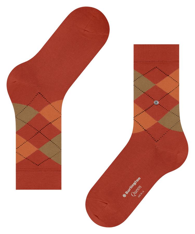 Burlington Burlington Queen SO Socken Damen - orange (8039) - 2 | SportScheck
