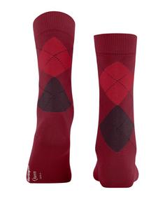 Rückansicht von Burlington Freizeitsocken Damen feuerrot (8075)