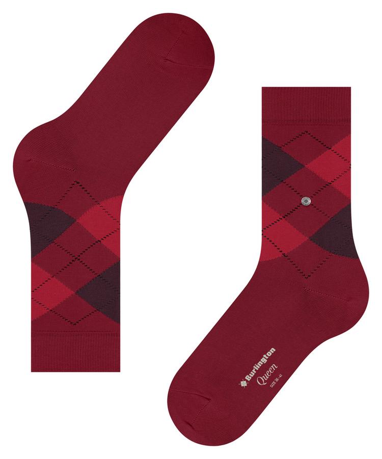 Burlington Burlington Queen Socken Damen - feuerrot (8075) - 2 | SportScheck