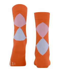 Rückansicht von Burlington Socken Freizeitsocken Damen pumpkin (8364)