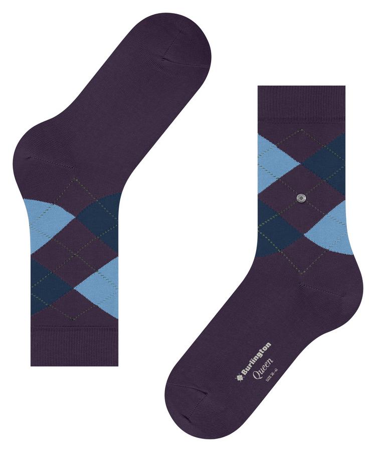 Burlington Burlington Queen SO Socken Damen - wineberry (8761) - 2 | SportScheck